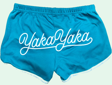 Load image into Gallery viewer, Yaka Yaka - Teal - Booty Shorts
