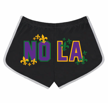 Load image into Gallery viewer, Black - NOLA - Fleur De Lis - Booty Short
