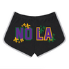 Load image into Gallery viewer, Black - NOLA - Fleur De Lis - Booty Short
