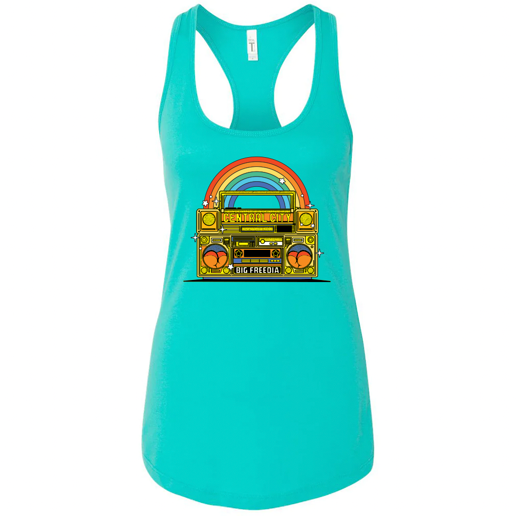 Central City - Pride - Teal Tank Top